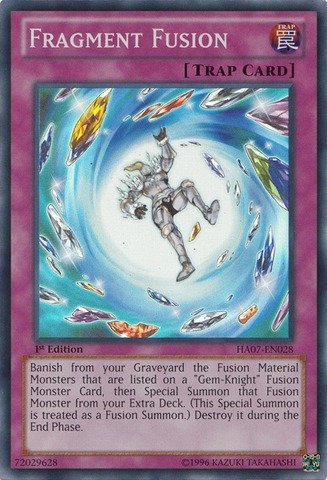Yu-Gi-Oh! - Fragment Fusion (HA07-EN028) - Hidden Arsenal 7: Knight of Stars - 1st Edition - Super Rare
