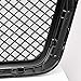 Topline Autopart Matte Black Mesh Front Hood Bumper Grill Grille ABS For 04-08 Ford F150