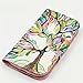 S3 Case,S3 Wallet Case,Gift_Source Brand Tree and Leaf - PU Leather Unique Wallet Case Soft TPU Case Cover with Card Slots for Samsung Galaxy S3 i9300,Sent Screen Protector + Stylus Pen