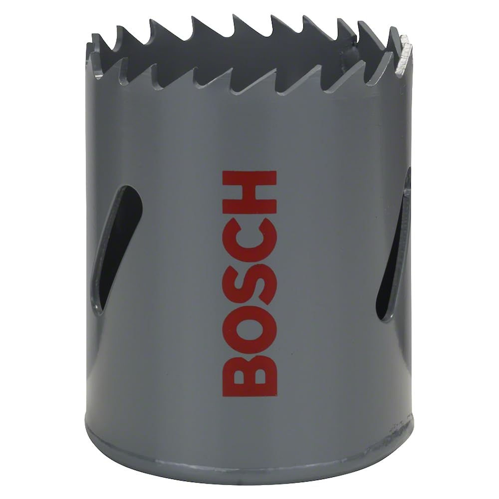 Bosch Professional 1x Hole Saw HSS Bi-metal for standard adapter (for various materials, Ø 41 mm, Accessory Rotary Drill)