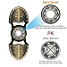 Dacra For Crusader Fidget Spinner Kirsite ADHD Focus EDC Toy With High Speed Small Bearing Anxiety Relief Toys,Smaller Friction and Longer Rotation