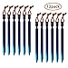 12 Pack Tent Stakes, 7075 Ground Metal Camping Aluminum Tent Pegs, Lightweight Tent Stakes Heavy Duty Spikes Camping Accessories, Blue