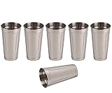 Tezzorio (Set of 6) 30 oz Stainless Steel Malt