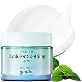 GOODAL Heartleaf Hyaluron Soothing Cream for All Skin Type, Deep Hydration, Long Lasting Moisture