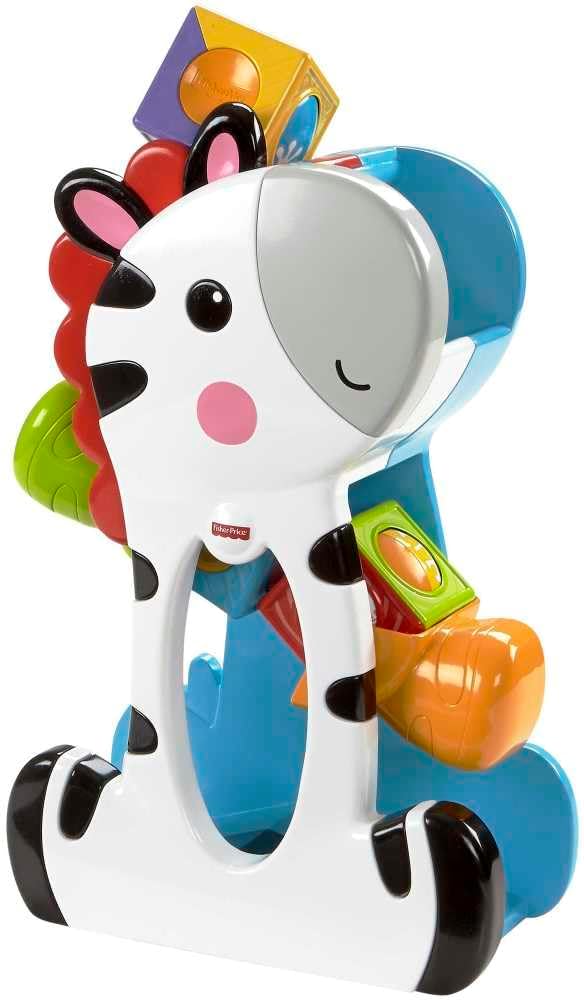 Blocos Surpresa Fisher-Price Zebra | Brinquedo para Bebês, para crianças a partir de 6 meses