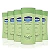 Vaseline-Moisturiser-Intensive-Care-Aloe-Vera-Body-Lotion-family-pack-6x200ml Vaseline Intensive Care Aloe Soothe heals and refreshes skin Body Lotion for dry skin 6 x 200 ml