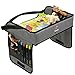 Toddler Car Seat Travel Tray by Samba Kids, Kids Travel Tray for Car or Airplane Seats, Booster Seat, Activity Lap Organizer and Snack Tray, Keep Kids Busy on Road Trips or at Home (Mountain)