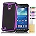 32ndShock Proof Heavy Duty Defender Case Cover for for Samsung Galaxy S4 Active i9295 - Purple