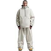 GSOU SNOW Women Ski Jacket and Pants Set Men Snowboard Jacket Baggy Snow Suit Waterproof Windproof Insulation Ski suit