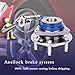 513121 x 2 Front/Rear Wheel Hub and Bearing Assembly, Wheel Hub Bearing Compatible for Allure, Aurora, Bonnevile, Century, Impala 5 Lug W/ABS ((Updated)