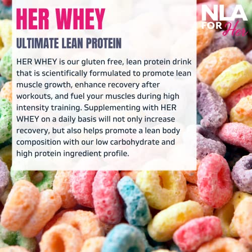 Her Whey (Fruit O's Cereal) 2.2 lb tub Lean Whey Isolate Protein