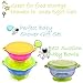 Baby Suction Bowls – Pack of 3 | Best Spill Proof Feeding Set for Toddler | 3 Bowls and Snap Tight Lids | Perfect for To Go Storage & Snacks FDA Approved BPA Free Plastic | Best Suction