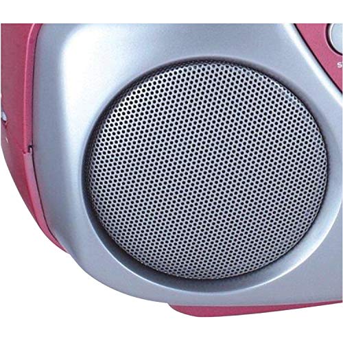 2 Sylvania+SRCD243+Portable+Player+Boombox