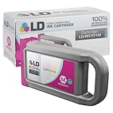 LD Compatible Ink Cartridge Replacement for Canon PFI-701M 0902B001AA High Yield (Magenta)