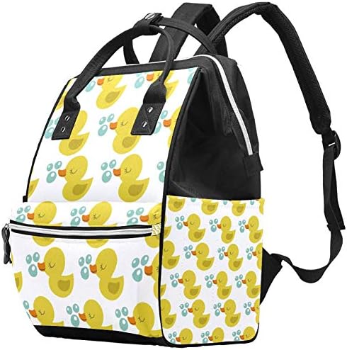 リュック かわいい アヒル柄 リュックサック レディース メンズ 新発売 おしゃれ 通勤 マザーズバッグ マザーズリュック バックパック 通学