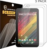 Mr Shield For HP 7 Plus G2 Tablet Premium Clear Screen Protector [3-PACK] with Lifetime Replacement Warranty