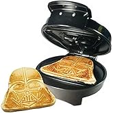 Uncanny Brands Darth Vader Waffle Maker- Sith Lord On Your Waffles- Waffle Iron