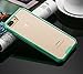 iPhone 7 Case,bonsalay Protective With Bumper Swees Crystal Clear PC Back TPU Bumper Shockproof Drop Protection Cases Cover, Slim Thin Fit Clear Protective Case For Apple iPhone 7(2016)- Mint Green