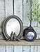 Creative Co-Op Oval Resin Bird Mirror