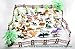 GET-TRADE Animals Figures | Total 68 Pieces | Mini Jungle Animals Toys Set | Realistic Wild Vinyl Plastic Animal | Learning Party Favors Toys for Kids