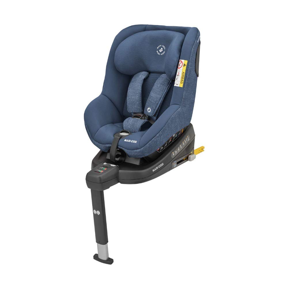 Maxi-Cosi Beryl 'Nomad Blue' R44/04 Isofix Kinderautositz Gruppe 0/1/2, 0 - 25 kg, von Geburt bis 7 Jahre, in Rückwärts- und Fahrtrichtung