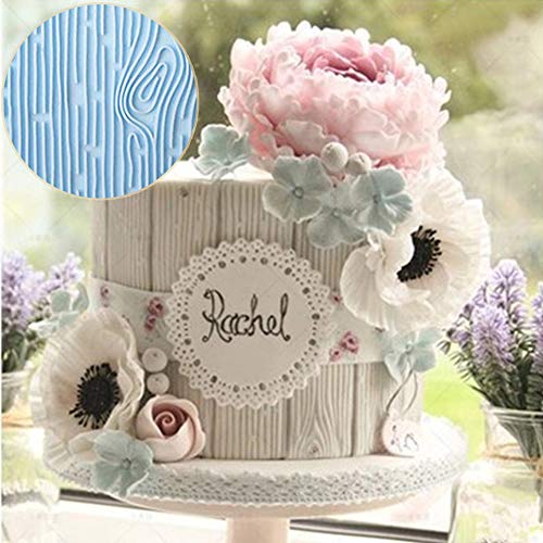 5 Fondant+Impression+Embossed+Cobblestone+Chocolate