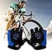 GEARONIC Cycling Shockproof Foam Padded Sports Full Finger Short Gloves