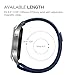 ZGS Gear S3 Frontier/Classic Watch Bands, 22mm Stainless Steel Band + Milanese Loop Mesh Replacement Bracelet Metal Strap for Samsung Gear S3 Frontier / S3 Classic Smart Watch (Navy Blue)