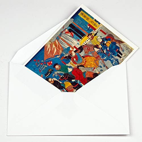 特別セール品 封筒付 プレゼント クリスマス 日本製 正規品送料無料 産業 研究開発用品 8セット 100 品質保証 Marugei ペット用品 ホーム キッチン B0861y4p2p ギフト メッセージカード 浮世絵 誕生日 横浜浮世絵 挨拶状 バレンタイン 激安超特価 新作製品 世界最高