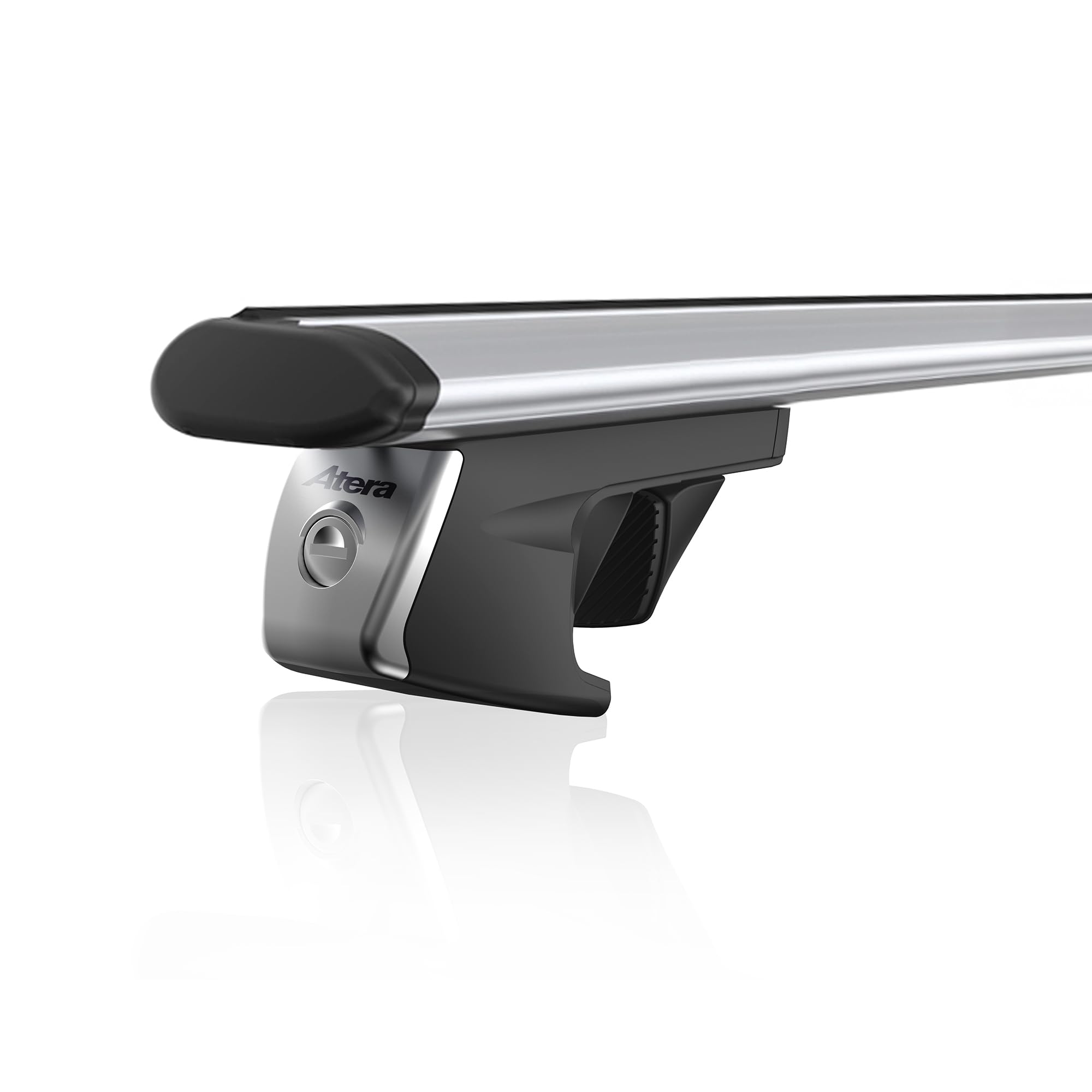 Atera 048237 Car roof rack Signo RT - Railing carrier with aero profile for cars with free-standing roof rails - steel 137 cm