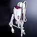 Ecoart Hair Dryer and Straightener Holder with Hooks, Suction Cups or Screws for Wall Mount, Stainless Steel