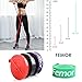 FEMOR Resistance Exercise Bands, Workout Bands Pull Up Assist Bands for Body Stretching, Powerlifting, Resistance Training, Set of 4