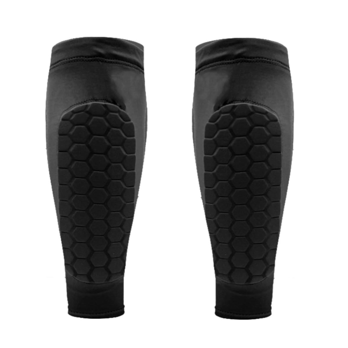 HOUSON Soccer Shin Guards, Football Sleeve Style Pads Crashproof Shin Guards（30cm-39cm） XL