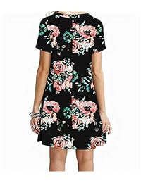 elzama - Vestido de manga corta