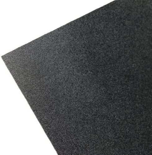 ABS Sheet - .236" Thick, Black, 12" x 24" Nominal