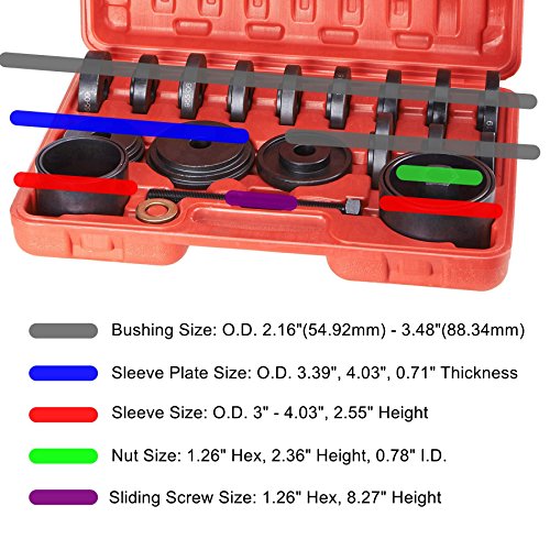 1 OrionMotorTech+23+Piece+Adapters+Replacement+Installer