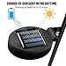 Garden Solar Lights Outdoor Decorations Lawn Ornaments Moon Crackle Glass Globe Solar Stake Light IP64 Waterproof Solar Powered Stake Lights for Garden Patio Backyard Pathway