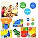 Victostar Marble Run Building Blocks Construction Toys Set Puzzle Race Track for Kids 97 Pieces