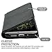 Galaxy Mega 6.3, Galaxy GT-I9200 I9205 i527 Wallet Case, Samsung Galaxy Mega 6.3 Wallet Case, Slim Flip Folio [Kickstand] Pu Leather Wallet Case with ID&Credit Card Slot For Galaxy Mega 6.3, Black