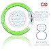 Coral Entertainments Led Bracelets 12 Pack + 12 Replacement Batteries Premium Glow In The Dark, Great For Parties, Weddings Birthdays And More. Super Safety Multicolor Bracelets Are Reusable