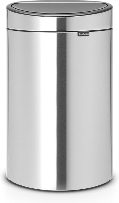 Brabantia Touch Bin New Recycle 10L 23L Inner Matt Steel Fingerprint Proof