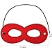 Blulu 20 Pieces Superhero Masks Eye Masks Felt Cosplay Masks Half Masks Party Masks with Elastic Rope for Party, Multicolor