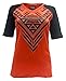 Harley-Davidson Women's Colorblocked Tribal Bar & Shield V-Neck Tee 5K32-HB75