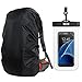 MECOC Ultralight Backpack Rain Cover 3 Color Available Cordless Pressure Washer, 970PSI Portable Power Washer with Rechargeable 4.0Ah Battery 6-in-1 Nozzle,