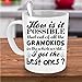 Best Grandkids Coffee Tea Mug - Best Gift For Grandma & Grandpa! 11oz Ceramic Cup Unique Gifts For Grandparents! Father's & Mother's Day, Christmas, Birthday Special Present! New Funny Mugs By Muggies