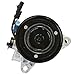 MOTOOS New 10900C/ 55111400AB CO A/C Compressor & A/C Clutch Replacement Fit For 06-08 Jeep Liberty 07-08 Dodge Nitro 3.7L
