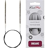 KnitPro Dreamz Fixed Circular Needles 24" (60cm) | US Size 7 (4.5mm)