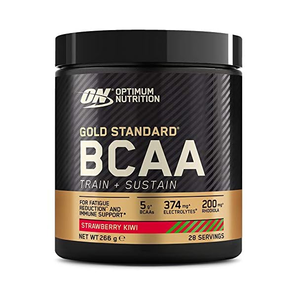 Optimum Nutrition Gold Standard BCAA Strawberry Kiwi Flavoured, 266g