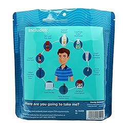 Handy Solutions 10 Piece Resealable Men's Travel Kit