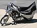 TMS XLarge Black All Weather Dust Storage Cover for Motorcycle